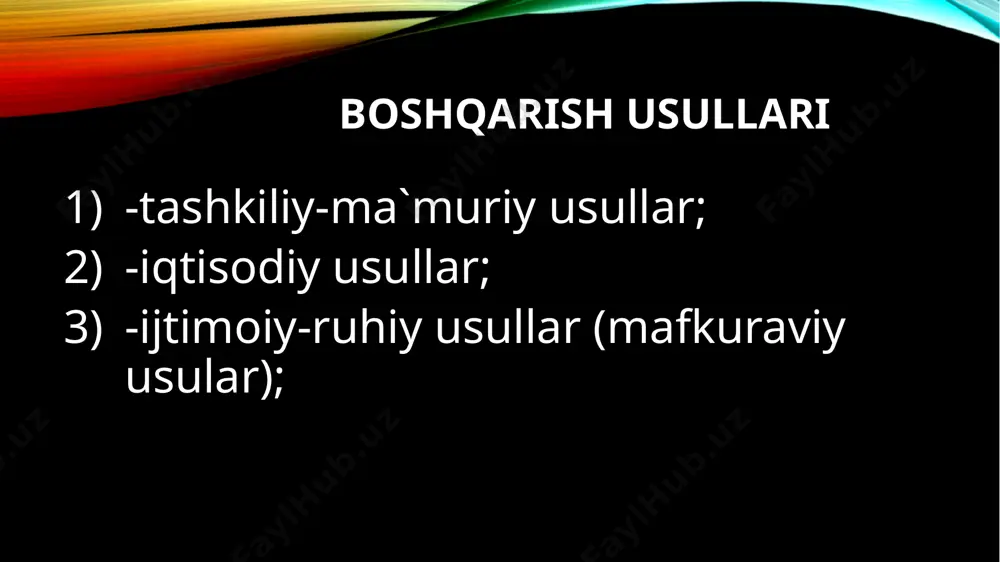 boshqaruv usullari - Page 4