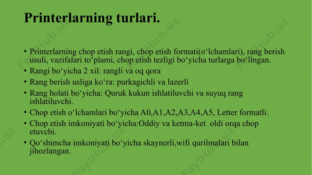 printer va faksni sozlash, tarmoq printerini o‘rnatish - Page 3