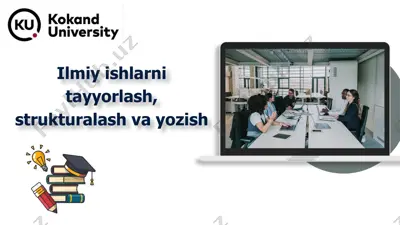 ilmiy-tadqiqot tushinchasi — PPTX