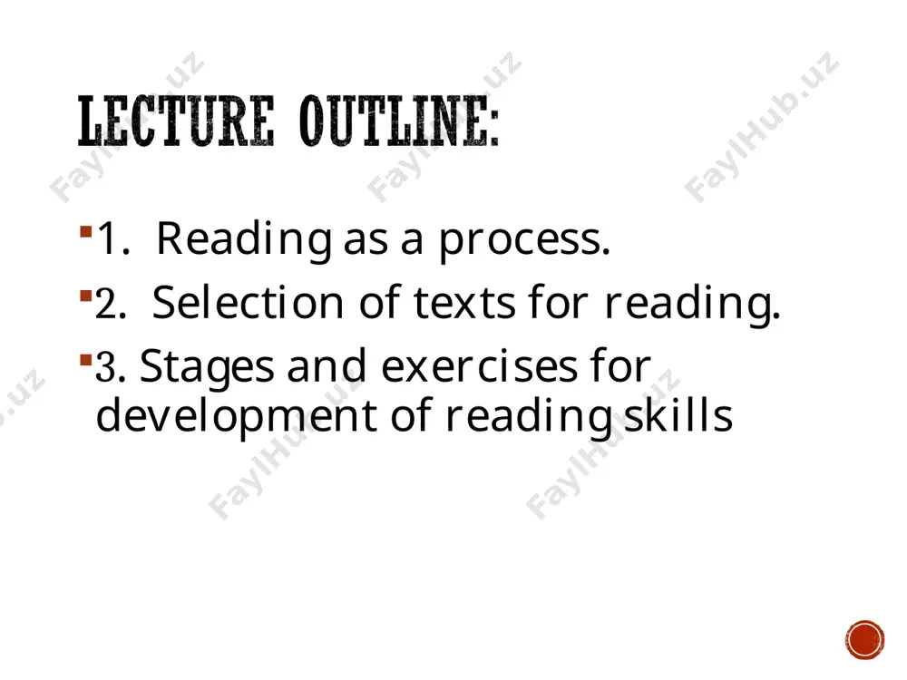 strategies that will work best for the reading purpose and the type of text. they explain how and why students should use the strategies. 4.they have students practice reading strategies in class and ask them to practice outside of class in their reading assignments. they encourage students to be conscious of what they're doing while they complete reading assignments. 5. they encourage students to evaluate their comprehension and self-report their use of strategies. they build comprehension checks into in-class and out-of-class reading assignments, and periodically review how and when to use particular strategies. 6. they encourage the development of reading skills and the use of reading strategies by using the target language to convey instructions and course-related information in written form: office hours, homework assignments, test content. * 1. set a purpose or decide in advance what to read for 2. decide if more linguistic or background knowledge is needed …
