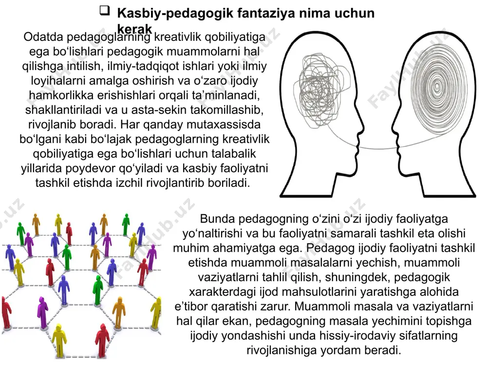 kasbiy pedagogik fantaziya (xayol) - Page 5