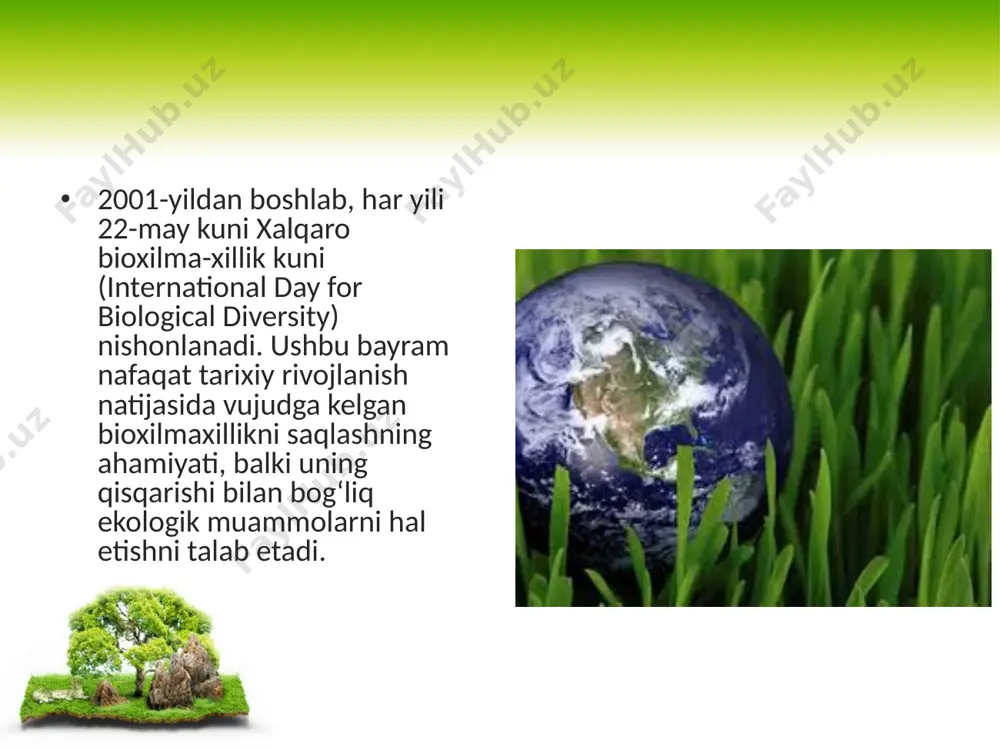 o‘simlik va hayvonot olamini muhofaza qilish. 11 - sinf - Page 5