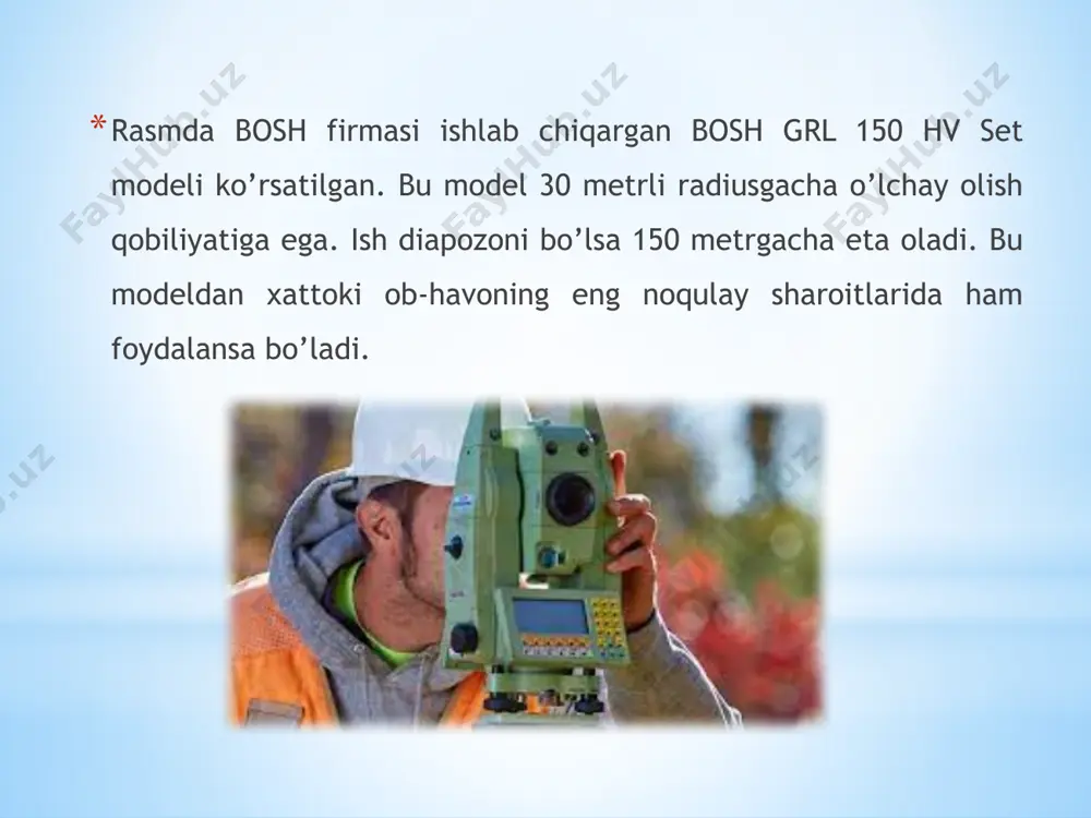niveler asbobi va reyka bilan tanishish nuqtalar nisbiy balandligini oʻlchash - Page 4