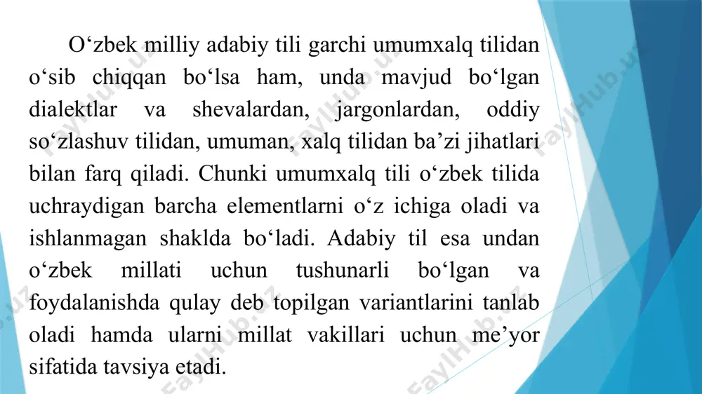 soha tilida adabiy til va uning me’yorlari - Page 5
