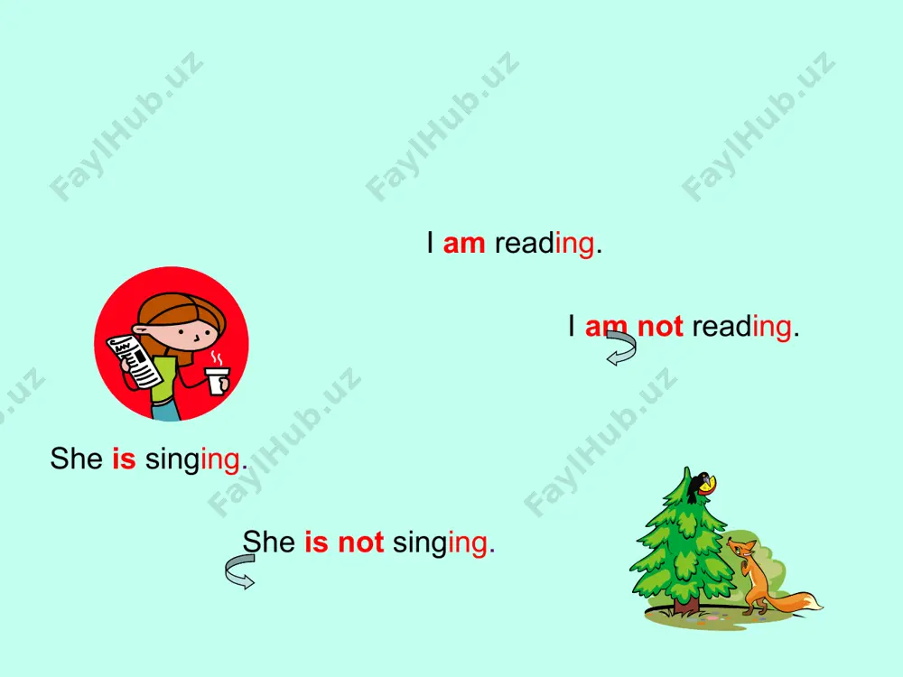 present continuous tense - Page 5