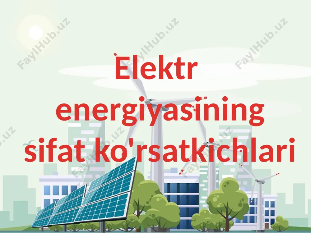 atlari quyidagilar : ular elektr energiyasining bevosita istemolchilaridan ancha uzoqda joylashgan bo’ladi, shu sababdan asosan yuqori va o’ta yuqori kuchlanishdagi quvvat berish va stansiyani blok prinsipida qurish imkoniyatini beradi. zamonaviy kes ning quvvati shundayki, ularning har biri mamlakatning yirik bir hududini elektr energiyasi bilan taminlaydi. bu tipdagi elektr stansiyalarni davlat rayon elektr stansiyasi – gres deb atalishi sabablaridan biri ham shundadir. blok go’yo asosiy va yordamchi asbob-uskunalarga hamda boshqarish markazi – blokli shitga ega bo’lgan aloxida elektr stansiyani tashkil etadi. odatda, texnologik liniya bo’yicha qo’shni bloklar o’rtasida bog’lanish ko’zda tutilmaydi. issiqlik elektr markazlari bu turdagi elektr stansiyalari sanoat korxonalari va shaharlarni issiqlik hamda elektr energiyasi bilan markazlashgan usulda taminlash uchun mo’ljallangan. ular ham kes lar kabi issiqlik stansiyalari bo’lib, turbinalarda “ishlatib bo’lingan” bug’ning issiqligidan sanoat ishlab chiqarish ehtiyoji, shuningdek, isitish, havoni konditsionerlash va issiqlik suv bilan ta’minlash uchun foydalanilishi bilan kes lardan farq qiladi. energiyaning ma’lum turi elektr energiyaga aylantirilishiga …