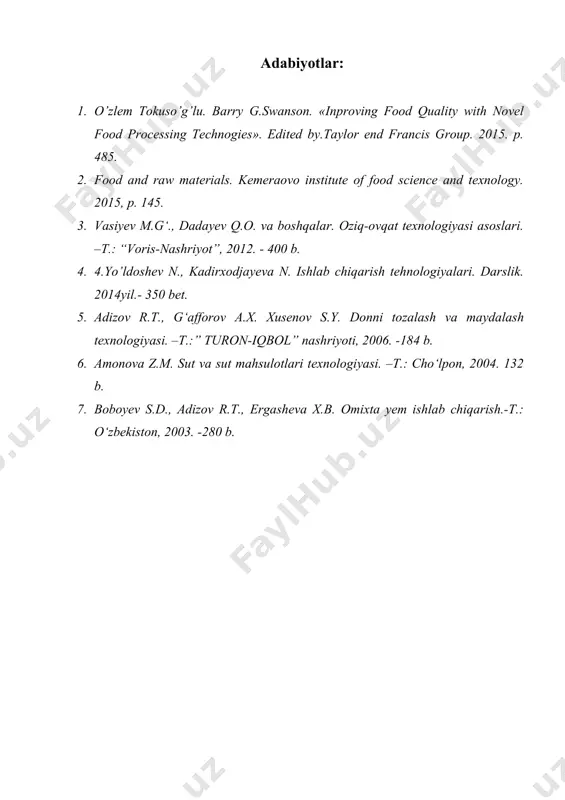 gidrogenizatsiya qilingan va eterifikatsiya qilingan yog‘lar - Page 4