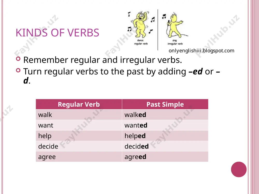 past simple tense - Page 3