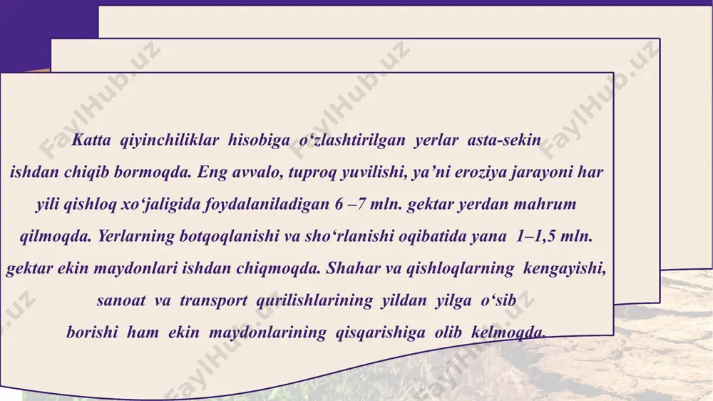 tugamaydigan va tiklanadigan tabiiy resurslar geografiyasi - Page 5
