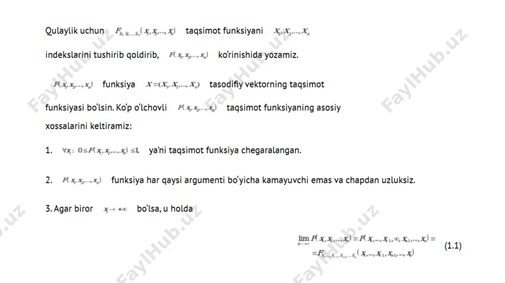 ko‘p o‘lchovli taqsimot. shartli taqsimotlar - Page 4
