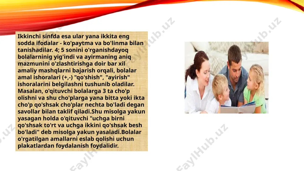 , bo'limna 80. noma'lum bo'linuvchini topish uchun bo'linmani bo'luvchiga ko'paytirish kerak va tenglamaning davomini yechish o'quvchilarga qiyinchilik tug'dirmaydi. e’tiboringiz uchun raxmat! image2.png image3.png image4.png image5.jpeg image6.png image7.png image8.png image9.png image10.png image11.png image1.png