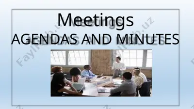 meetings — PPTX