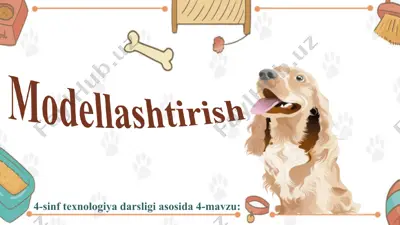 modellashtirish 4 sinf — PPT
