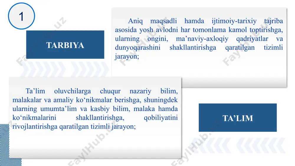 ta’lim tizimidagi islahotlar va barkamol insonni ma’nviy tarbiyalash masalalari - Page 5