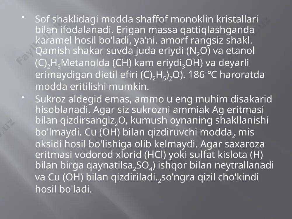 saharoza (hindcha sakkhara - qum, shakarqum) - Page 4
