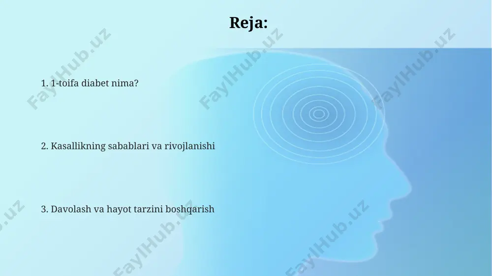 a muhim ahamiyatga ega. oilaviy qo'llab-quvvatlash va do'stlarning tushunishi, 1-toifa diabet bilan kasallangan 15-25 yoshdagi yoshlarning o'z-o'zini boshqarish ko'nikmalarini rivojlantirishga yordam beradi va bu ularning mustaqil hayot kechirish imkoniyatlarini oshiradi. do'stlar va tengdoshlar, 1-toifa diabetga chalingan shaxslarga psixologik qo'llab-quvvatlash va tushunish muhitini yaratish orqali, masalan, toshkentdagi maxsus lagerlarda birgalikda vaqt o'tkazish orqali, hayot sifatini yaxshilashga yordam beradi. psixologik jihatlari giperglikemiya hissiy holatga salbiy ta'sir ko'rsatib, 30% gacha bemorlarda xafa bo'lish, asabiylashish va g'azablanish kabi his-tuyg'ularni kuchaytiradi, bu esa, navoiy viloyati shifoxonalarida o'tkazilgan kuzatuvlar natijalarida ham tasdiqlangan. qandli diabet bilan kasallangan bemorlarning 25% atrofida o'z-o'zini nazorat qilishda qiynalishadi va bu esa, xavotir, stress va hatto depressiya kabi hissiy buzilishlarga olib kelishi mumkin, masalan, samarqanddagi klinik tadqiqotlar shuni ko'rsatdi. 1-toifa diabetga chalingan bolalarning 70% gacha qismi ruhiy tushkunlikka moyil bo'lib, o'smirlik davrida, ayniqsa, toshkent kabi yirik shaharlarda, ijtimoiy izolyatsiyaga duch kelishlari mumkin. uzoq muddatli asoratlarning oldini olish buyrak kasalliklari xavfini kamaytirish uchun, …