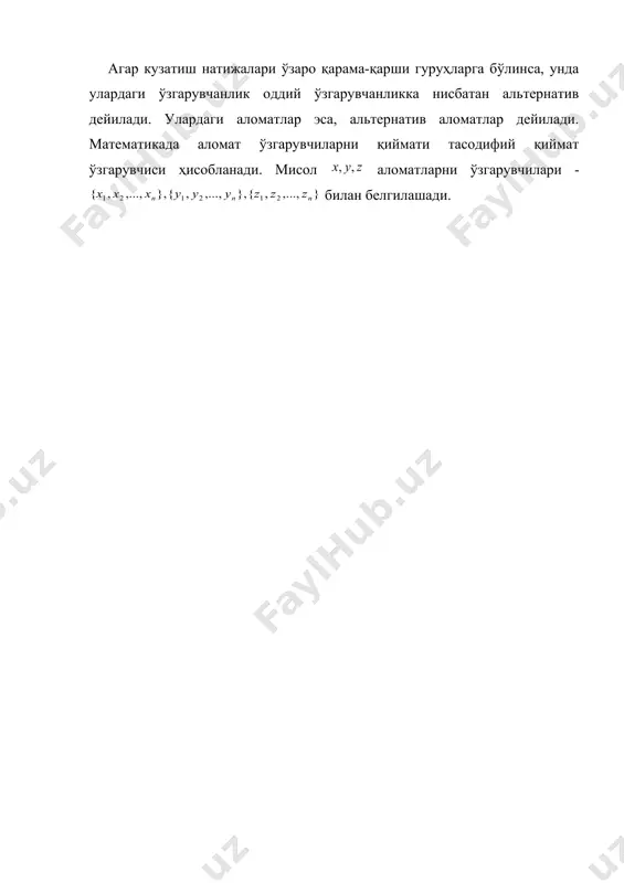 биометрия фанининг предмети ва амалий тушунчалари - Page 4