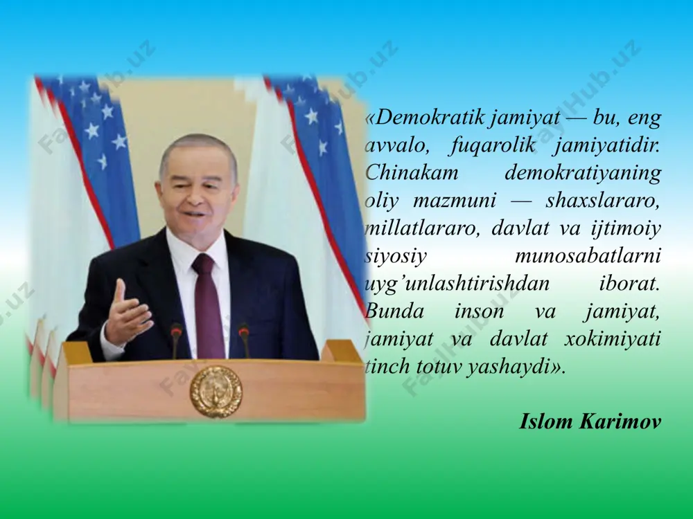 ijodiy ishni tayyorlab bo’lganlaridan so’ng, uning taqdimotini amalga oshirishadi. vatanparvarlik guruhi harbiy vatanparvarlik guruhi baynalmilallik guruhi vatanparvarlik va baynalmilallik tarbiyasini aniqlashda chaynvord metodi mazmuni tushuncha vatanga bo’lgan ……….., unga sadoqat o’zlari, an’analari, millat va ………… haq-huquqlari, erki, urf-odatlari, turmush tarzi, til xususiyatlari bilan yaqindan tanishtirish o’zi mansub bo’lgan millat o’tmishi, urf-odatlari, an’analari, ………… sodiqlik vatan va millat tarixidan ………. yurtning moddiy, shuningdek, millat tomonidan yaratilgan ma’naviy boyliklarini asrash, ularni ……………… borasida g’amxo’rlik qilish o’zga millat va elatlarning tarixi, bugungi taraqqiyoti, umuminsoniyat madaniyatiga qo’shgan hissasi, jahon …………… tutgan o’rni, vijdon erkinligiga oid ma’lumotlarni berish vatan ravnaqi va millat taraqqiyoti yo’lida ………… faoliyatini tashkil etish o’zga millat va elatlarning haq-huquqlari, erki, urf-odatlari, turmush tarzi, til xususiyatlari, vijdon erkinligiga hurmat, milliy manfatlariga ziyon yetkazmaslik kabi …………… shakllantirish o’zga millat va elatlarning vakillari bilan o’zaro ………… aloqalarini o’rnatishga amaliy jihatdan tayyorlash yurt ozodligi va millat erkiga qilinayotgan har qanday tahdidga ………... kurashish vatan va …