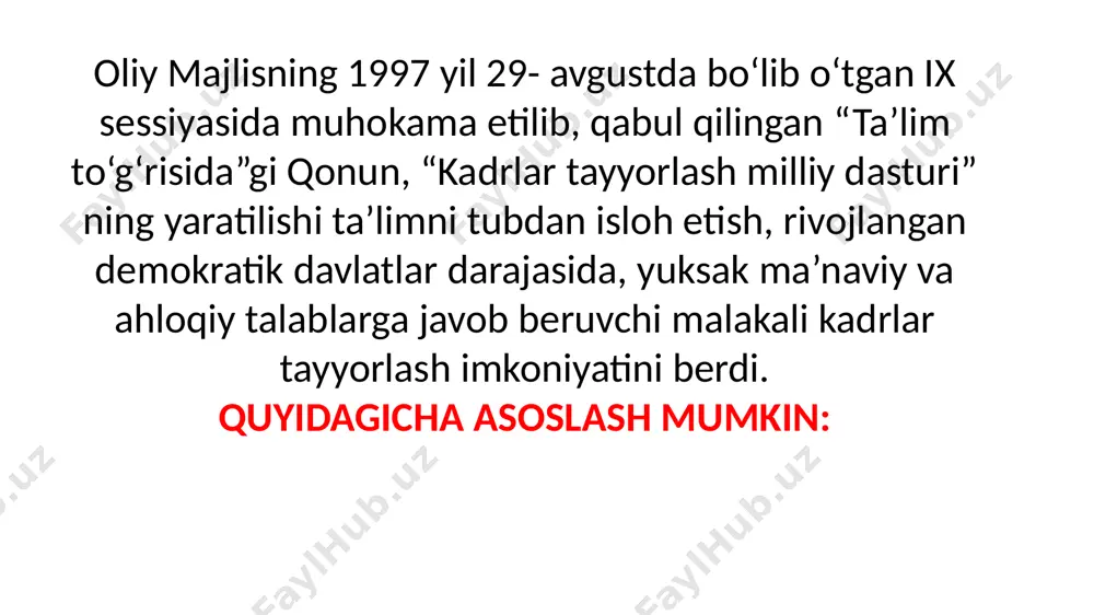 o'zbekiston respublikasi ta'lim tizimida modernizatsiya jarayonlari - Page 5