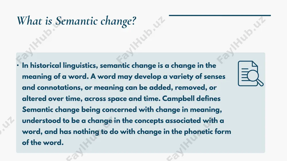 changes in meaning of words - Page 5