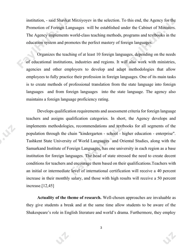 is investigation of the role and effective results of using shakespeare’s role in english literature in today’s globe especially classrooms. theoretical significance of the research is large material which can be included into the lectures on the augustan age and its role in english literature , a lot of different information which can be used by students in their further professional life as english teachers too. practical significance of the research – this accurate and brief information can be used at practical english classes, lectures and seminars about shakespeare’s influence and its effect to english language at the higher educational institutions of our country, in writing course papers and scientific articles on the theme. the structure of the research. it consists of the following parts: introduction, two chapters, conclusion and list of used literature. chapter i. a brief history of russian folklore 1.1. history of russian folklore for generations, folklore, …