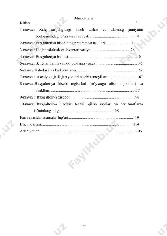 adabiyotlar. mavzuni o’qitishda qo’llaniladigan pedogogik texnologiyalar. 1.1. iqtisodiy faoliyatni boshqarishda hisob turlarini o’rni va ahamiyati buxgalteriya xisobi - iktisodiy fanlardan biri bulib, uning nazariyasi buxgalteriya xisobini tashkil etish texnikasi, predmeti va usulini urgatadi. bu fan xalk xujaligi tarmoklarida buxgalteriya xisobini yuritish usullarini urganib, umumlashtirib, uning ilgor usullarini joriy etish bilan shugullanadi. shu bilan birga bu fan boshka mamlakatlar buxgalteriya xisobini yuritish usullarining ilgor shakllarini xalk xujaligi tarmoklariga joriy etish yullarini ishlab chikadi va amaliyotga joriy etishga tavsiya etadi. kishilik jamiyatining hamma bosqichlarida ham xalq xo’jaligidagi hisob turlariga talab mavjud bo’lgan. chunki xalq xo’jalik hisobiinsoniyat uchun zarur bo’lgan iste’mol buyumlari, kiyim-kechak, oziq-ovqat va boshqalarni ishlab chiqarish, taqsimlashni hisobga olish demakdir. har bir jamiyatning ham asosiy maqsadi zaruriy buyumlarni ishlab chiqarish, ayirboshlash, taqsimlashdan iborat. bu maqsadni amalga oshirish uchun kishilar ijtimoiy hayotida sodir bo’layotgan voqea va hodisalarni kuzatish, jamiyatda mavjud bo’lgan mehnat buyumlari, mehnat qurollarini, hamda mehnat jarayonlarini hisobga olib borish zarur …