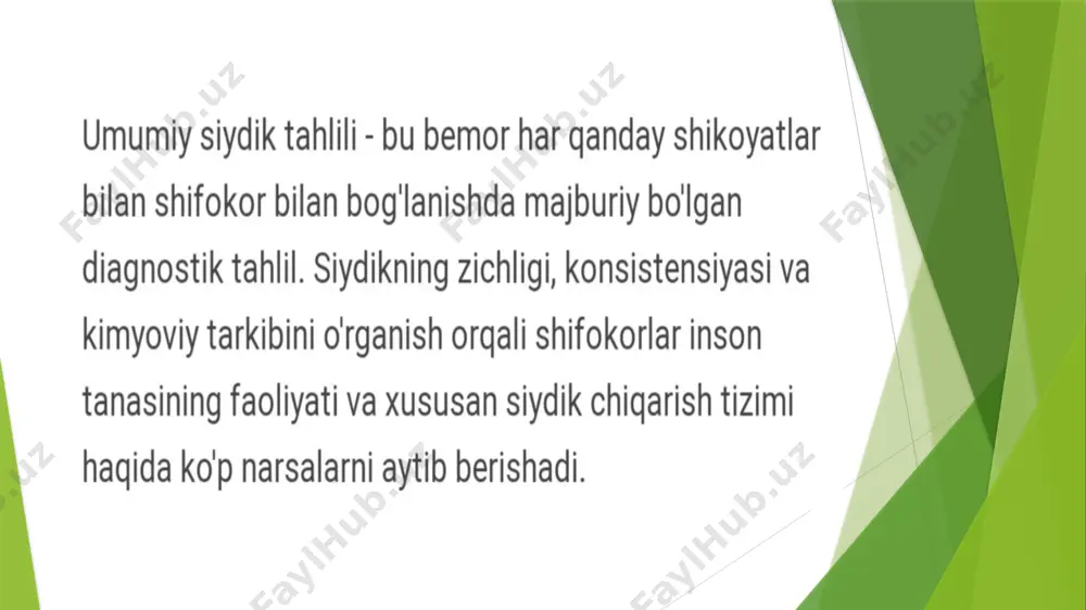 samarqand tibbiyot unversiteti 402-guruh boboyoro javohir siydik tahlili - Page 3