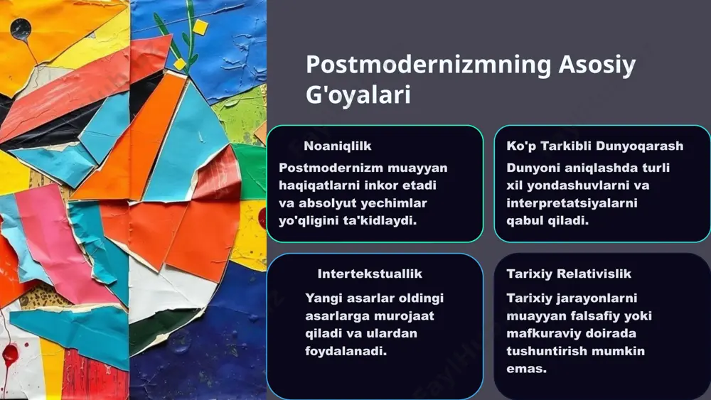 postmodernizm: o'zgaruvchi dunyoga yangicha yondashuvlar - Page 3