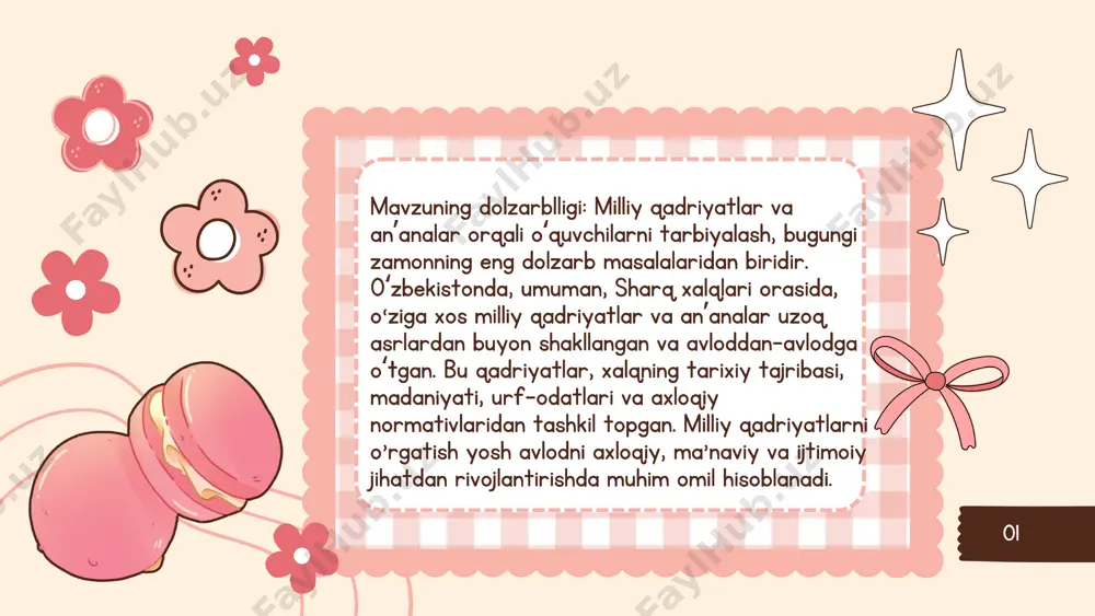 milliy qadriyatlar va an‘analar orqali o‘quvchilarni tarbiyalash yo'llari - Page 2