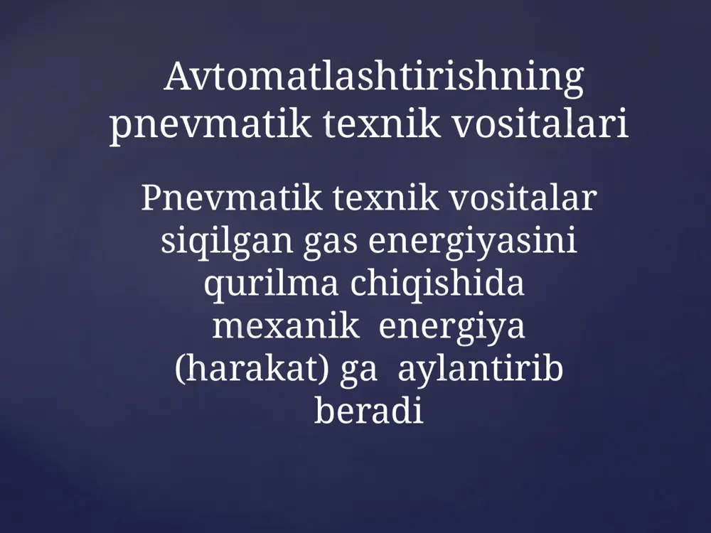 avtomatlashtirishda pnevmatik va gidrolik tizimlar - Page 2
