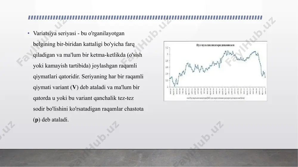 ma’lumotlarni tavsiflash va ularning eng sodda tahlil metodlari - Page 5