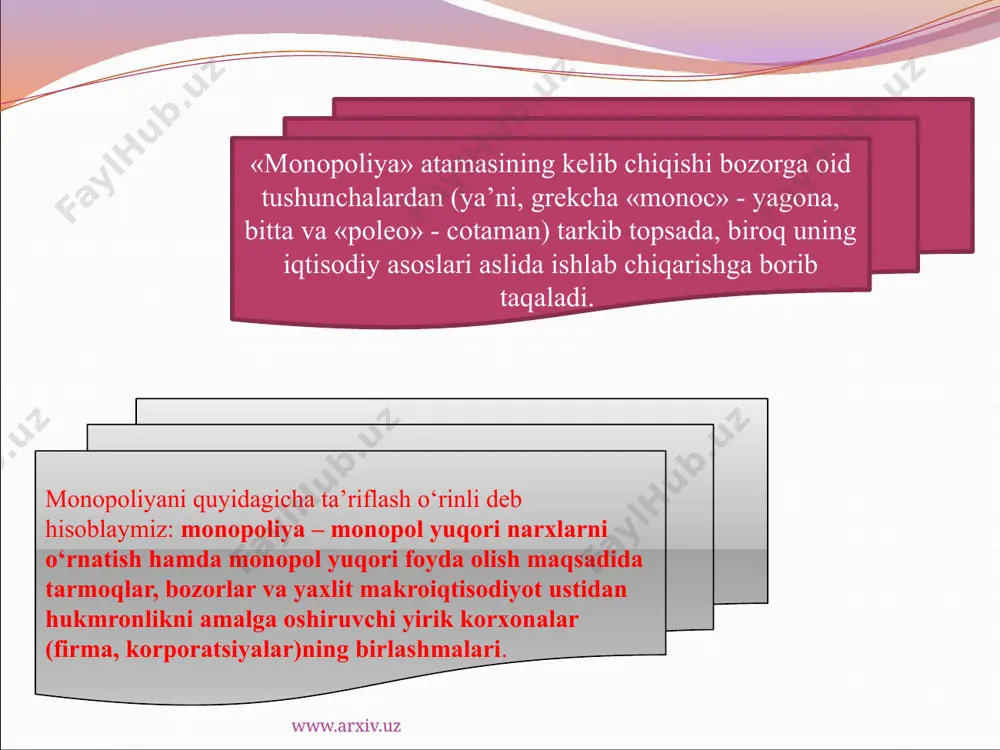 monopoliya va mukammal raqobat - Page 5