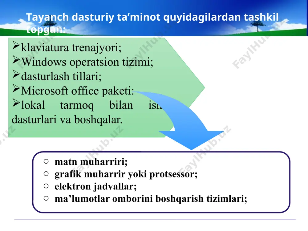 informatika kursining dasturiy ta’minoti - Page 4