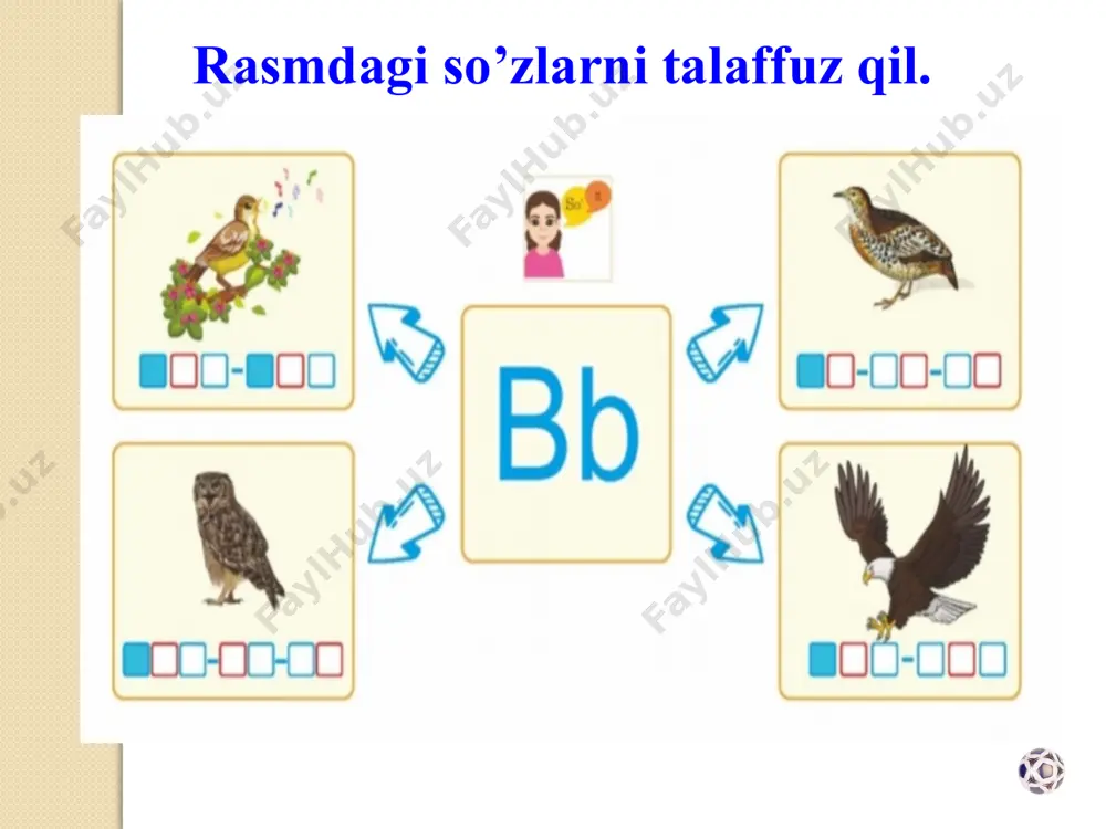 alifbe fanidan "bb tovushi va bb harfi" mavzusidagi dars taqdimoti - Page 3