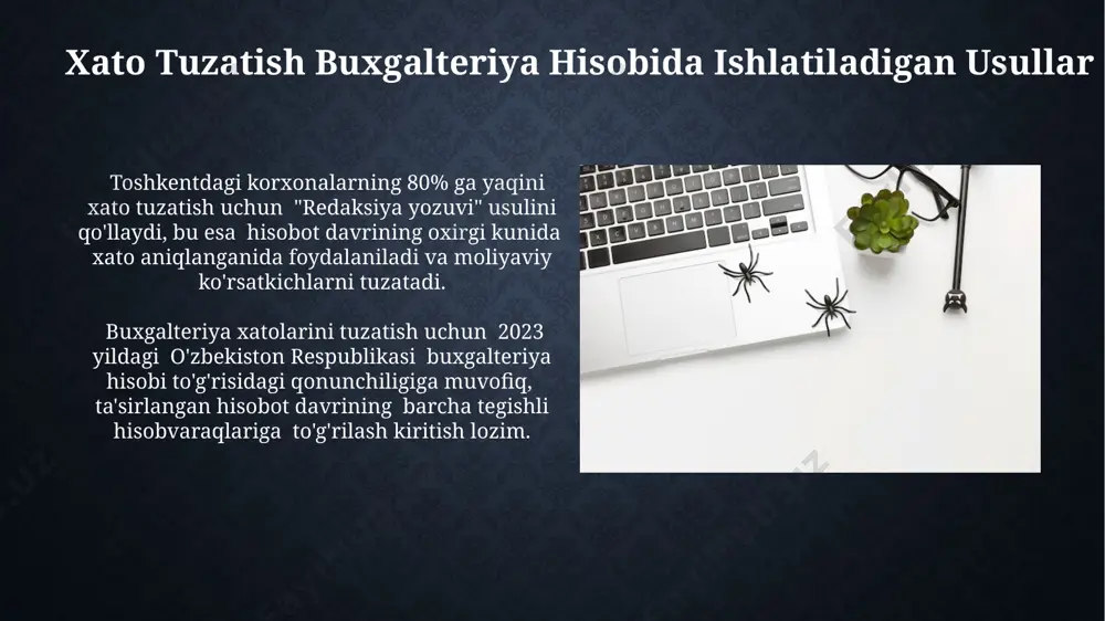 auditning bug’alteriya xisobi bilan bog’liqligi o’rtasidagi farqlar - Page 4