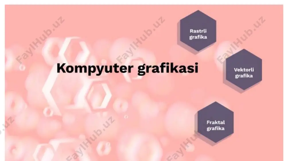 kompyuter grafikasi va using turlari - Page 5