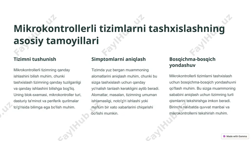 mikrokontrollerli tizimlarni tashxislash - Page 4