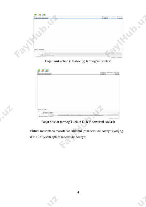virtualbox platformasida virtual tarmoq sozlamalari - Page 4
