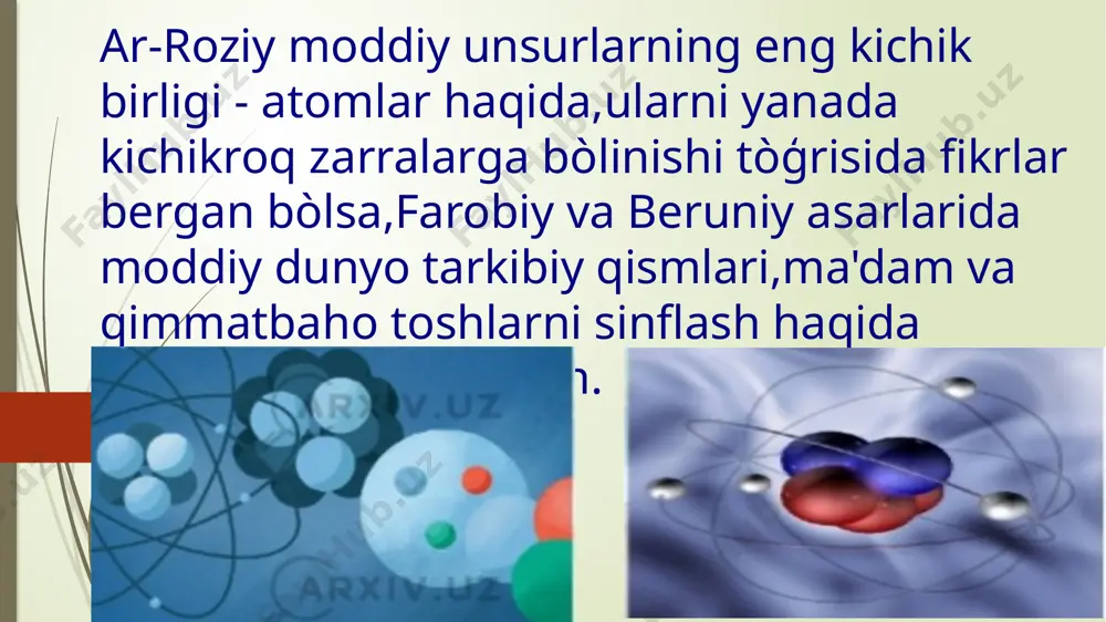 alogenlar quyidagi umumiy xossalarga ega: vodorod bilan uchuvchan gidridlar hosil qiladi. galogenlar gidridlarining suvdagi eritmasi kislotalardir. galogenlar gidridlarda, metallar bilan hosil qilgan tuzlarda bir valentlidir. kislorod bilan hosil qilgan yuqori oksidlarida (ftordan tashqari) galogenlar vii valentli. galogenlarning atom massalari ortib borishi bilan fizik va kimyoviy xossalari davriy ravishda o‘zgarib boradi e’tiboringiz uchun rahmat image1.jpeg image2.jpeg image3.jpeg image4.jpeg image5.jpeg image6.jpeg image7.jpeg image8.jpeg