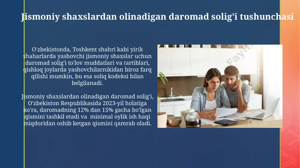 jismoniy shaxslardan olinadigan daromad solig'i - Page 4