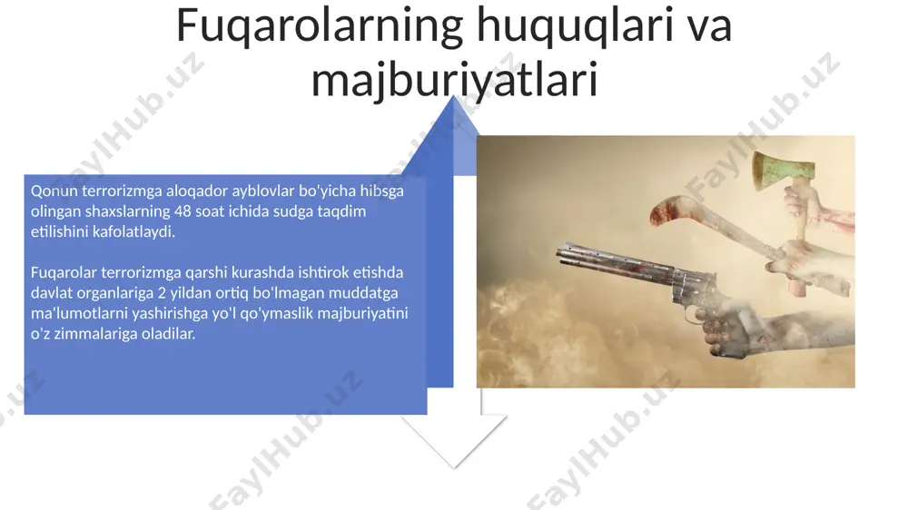 oʻzbekiston respublikasining terrorizmga qarshi kurash toʻgʻrisidagi qonuni - Page 4
