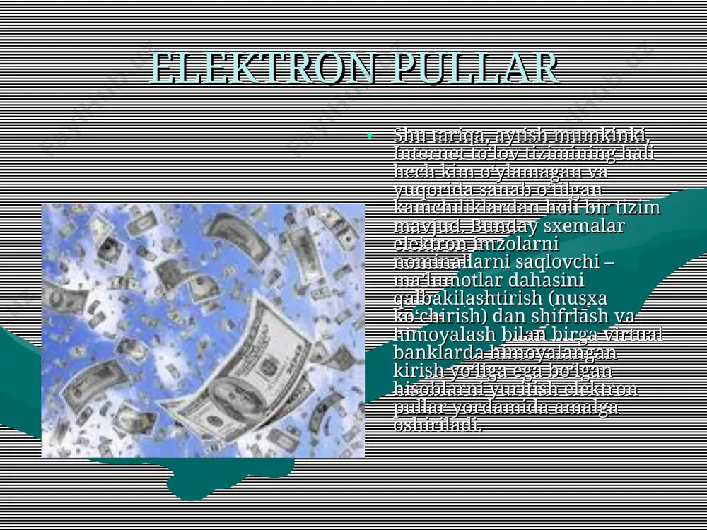 elektron to‘lov tizimlari - Page 5