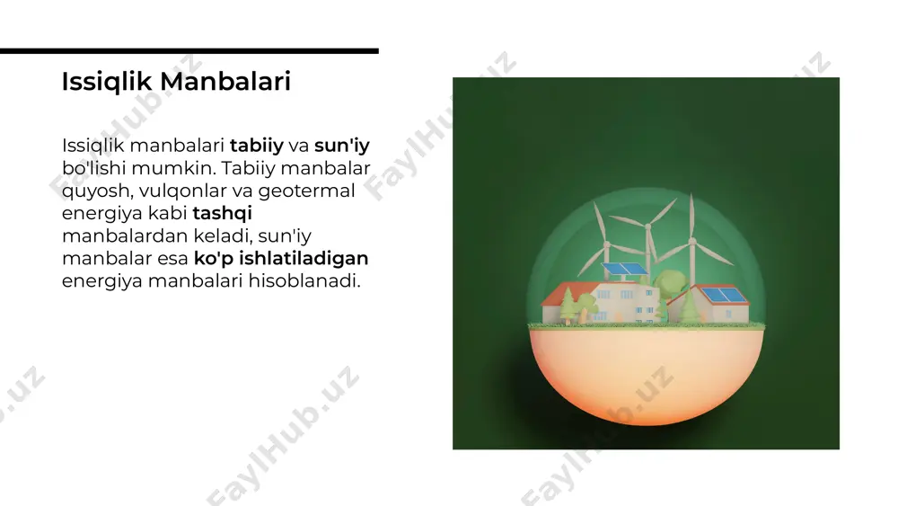 issiqlik manba va o'tkazuvchanligi - Page 3