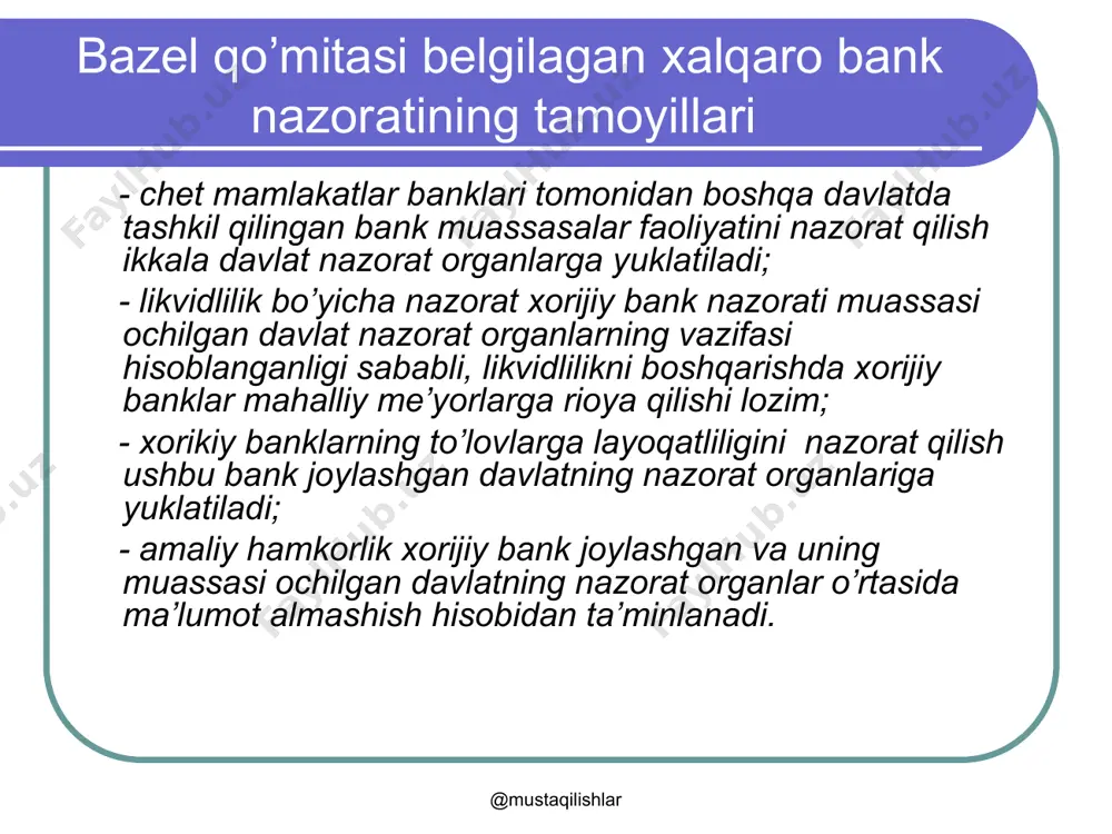 bank muassasalarda moliyaviy nazoratni tashkil etish - Page 4