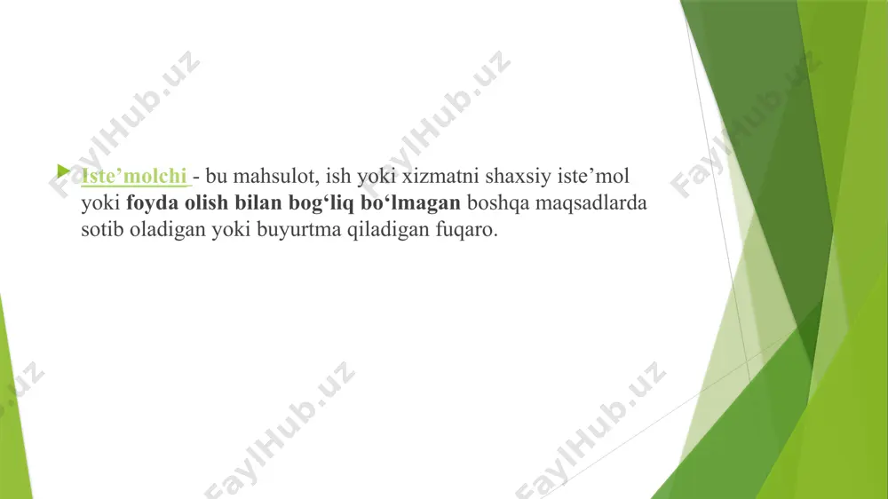 iste’molchilar huquqlarini himoq qilish - Page 3