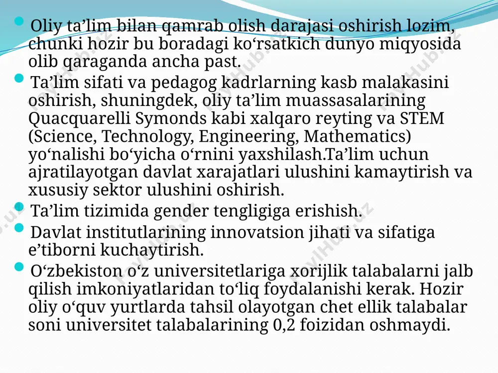 ta'lim sohasidagi yutuqlar va kamchiliklar - Page 5