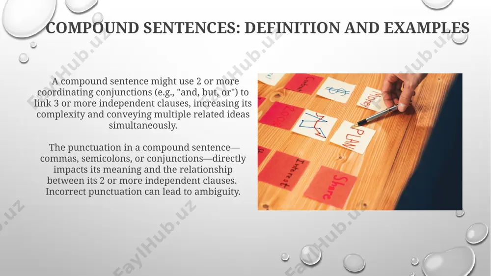 complex sentences and types of syntactic connections - Page 5