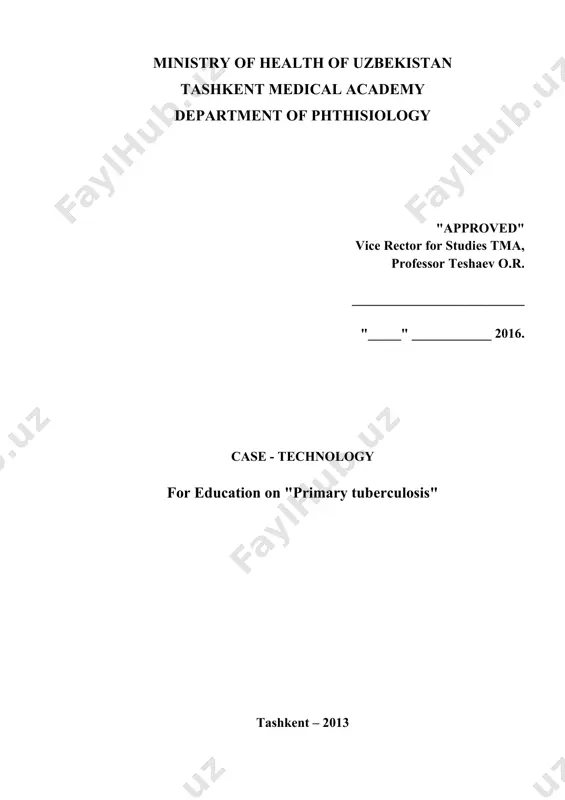 d nature of the surgery. for the successful resolution of the case study student should know: - etiology, epidemiology primary tuberculosis; - pathogenesis and immunologic mechanisms of primary tuberculosis; - diagnose major clinical types of primary tuberculosis; - to analyze the results of the laboratory, instrumental and radiological findings of research; - formulate and final clinical diagnosis of patients with primary tuberculosis; - assess step, form, version, severity, and phase currents, complications primary tuberculosis; - to determine the need for timely surgical treatment and dispensary observation conditions; - assign a rational complex antibacterial chemotherapy in patients with different clinical variants of primary tuberculosis; - methods of recording and monitoring of contact persons, preventive measures; this case reflects the real situation in primary care information sources case 1. medical history 2. reference tb 3. rabuhin ae "tuberculosis of the respiratory system," moscow, 1976. 4. khomenko ag "tuberculosis of the respiratory system," …