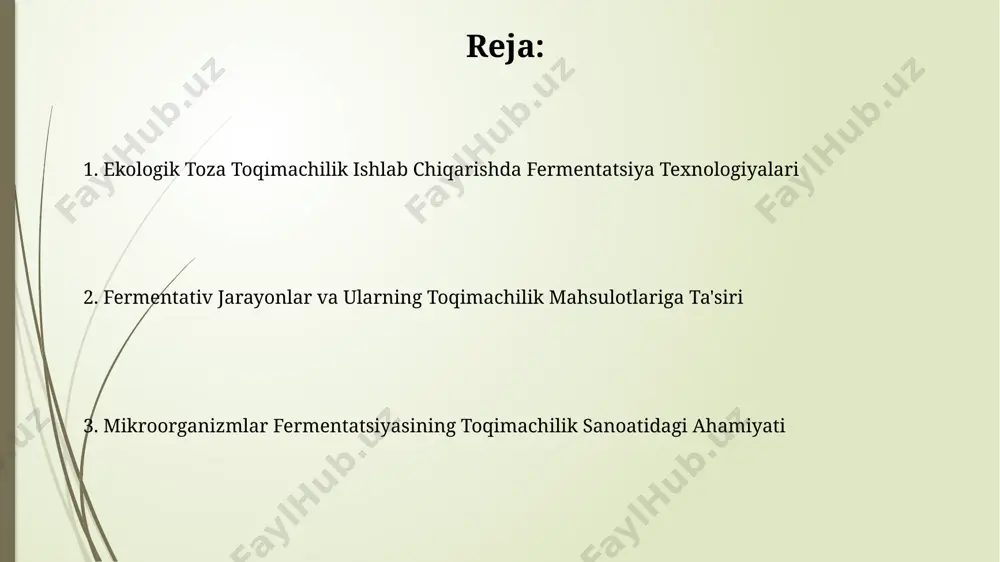 mentatsiya orqali matolarni ranglash bakteriyalar yordamida fermentativ boʻyash usuli anʼanaviy usullar bilan solishtirganda suv sarfini 50% ga kamaytiradi va chiqindi suv miqdorini sezilarli darajada pasaytiradi. fermentatsiya jarayonida tabiiy boʻyoqlar, masalan, indigo yoki madder, 90% gacha samaradorlik bilan qoʻllanilib, toʻqimachilik mahsulotlarini ekologik toza usulda boʻyash imkonini beradi. texnologiya rivojlanishi va innovatsiyalar matolarni bio-tozalash texnologiyalari, an'anaviy usullarga nisbatan 30% gacha suv va 50% gacha energiya sarfini kamaytirishi mumkin, bu esa ekologik iz qoldiqlarini sezilarli darajada pasaytiradi. mikroorganizmlar yordamida selüloza va boshqa tabiiy tolalarni fermentatsiya qilish orqali yangi avlod ekologik toza matolarni ishlab chiqarish mumkin, bu esa 100% biodegradatsiya qilinadigan mahsulotlarni yaratish imkonini beradi. ekologik toza matolar ishlab chiqarish fermentatsiya jarayonida organik kislotalar va enzimlar ishlab chiqarish orqali, sintetik kimyoviy moddalarga bo'lgan ehtiyojni 20% gacha qisqartirish mumkin, bu esa toksik chiqindilar miqdorini sezilarli darajada kamaytiradi. ekologik toza mato ishlab chiqarishda mikroorganizmlar yordamida 10-15% gacha suv sarfini kamaytirish mumkin, bu esa suv resurslarini tejashga …
