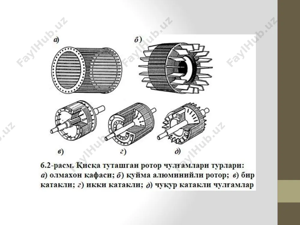 asinxron motor tezligini qo‘shimcha qarshiliklar ulab rostlash - Page 5